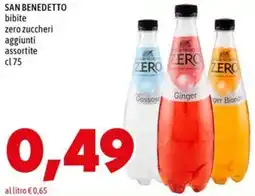 MEGA SAN BENEDETTO bibite zero zuccheri offerta