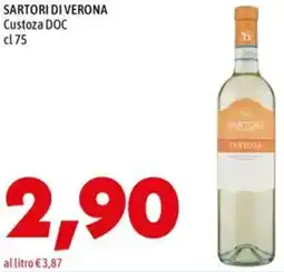 MEGA SARTORI DI VERONA Custoza DOC offerta