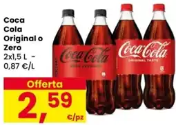 Despar Coca Cola Original o Zero offerta