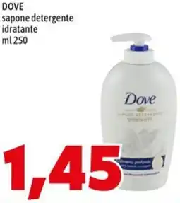 MEGA DOVE sapone detergente idratante offerta