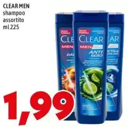 MEGA CLEAR MEN shampoo offerta