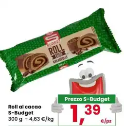 Despar Roll al cacao S-Budget offerta