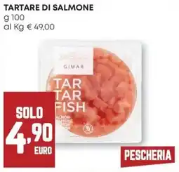 Pam Gimar tartare di salmone offerta