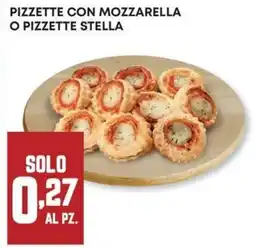 Pam Pizzette con mozzarella o pizzette stella offerta