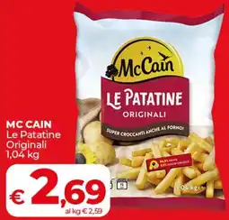 Coop MC CAIN Le Patatine Originali offerta