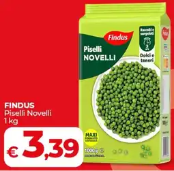 Coop FINDUS Piselli Novelli offerta