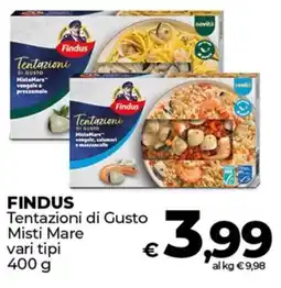 Coop FINDUS Tentazioni di Gusto Misti Mare offerta