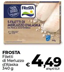 Coop FROSTA Filetti di Merluzzo d'Alaska offerta