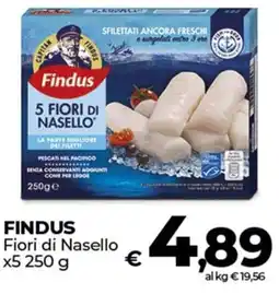 Coop FINDUS Fiori di Nasello offerta