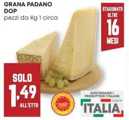 Pam Grana padano dop offerta