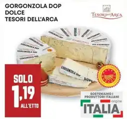 Pam Gorgonzola dop dolce TESORI DELL'ARCA offerta
