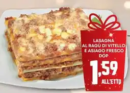 Pam Lasagna al ragù di vitello e asiago fresco dop offerta