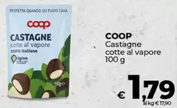 Coop COOP Castagne cotte al vapore offerta