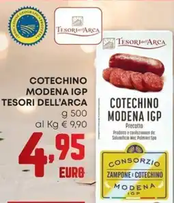 Pam Cotechino modena igp TESORI DELL'ARCA offerta
