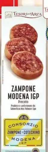 Pam Zampone modena igp TESORI DELL'ARCA offerta
