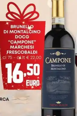 Pam Brunello di montalcino docg "campone" marchesi frescobaldi offerta