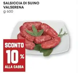 Pam Salsiccia di suino valserena offerta