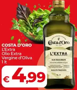 Coop COSTA D'ORO L'Extra Olio Extra Vergine d'Oliva offerta
