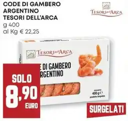 Pam Code di gambero argentino TESORI DELL'ARCA offerta
