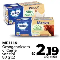 Coop MELLIN Omogeneizzato di Carne offerta