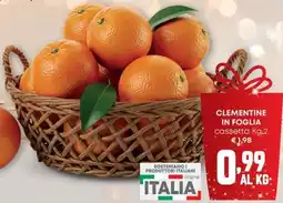 Pam Clementine in foglia offerta