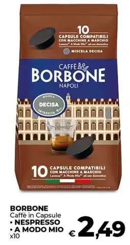 Coop BORBONE Caffè in Capsule offerta