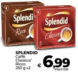 Coop SPLENDID Caffè Classico/ Ricco offerta