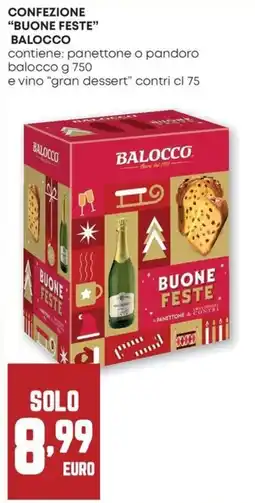 Pam Confezione "buone feste" BALOCCO offerta