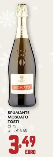 Pam Spumante moscato TOSTI offerta