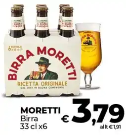 Coop MORETTI Birra offerta