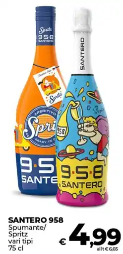 Coop SANTERO 958 Spumante/ Spritz offerta