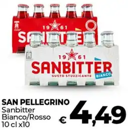 Coop SAN PELLEGRINO Sanbitter Bianco/Rosso offerta