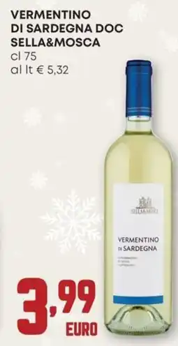 Pam Vermentino di sardegna doc SELLA&MOSCA offerta