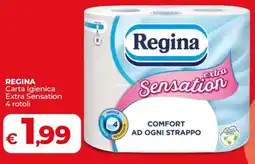 Coop REGINA Carta Igienica Extra Sensation offerta