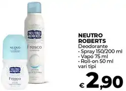 Coop NEUTRO ROBERTS Deodorante offerta