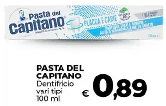 Coop PASTA DEL CAPITANO Dentifricio offerta