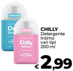 Coop CHILLY Detergente Intimo offerta