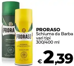 Coop PRORASO Schiuma da Barba offerta