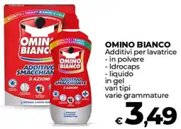 Coop OMINO BIANCO Additivi per lavatrice offerta