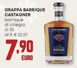 Pam Grappa barrique castagner barrique di ciliegio offerta