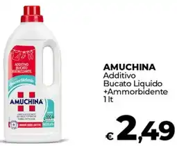 Coop AMUCHINA Additivo Bucato Liquido +Ammorbidente offerta