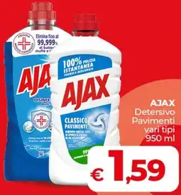 Coop AJAX Detersivo Pavimenti offerta