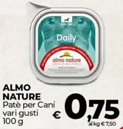 Coop ALMO NATURE Patè per Cani offerta