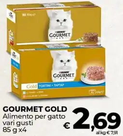 Coop GOURMET GOLD Alimento per gatto offerta