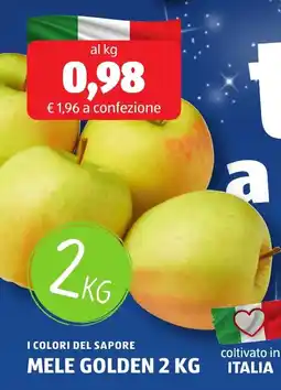 ALDI I colori del sapore mele golden offerta