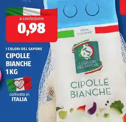 ALDI I colori del sapore cipolle bianche offerta