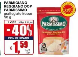 Il Gigante Parmigiano reggiano dop PARMISSIMO offerta
