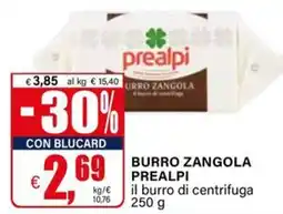 Il Gigante Burro zangola PREALPI offerta
