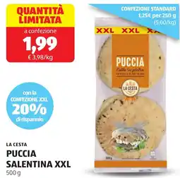 ALDI La cesta puccia salentina xxl offerta