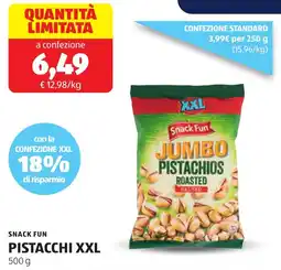 ALDI Snack fun pistacchi xxl offerta